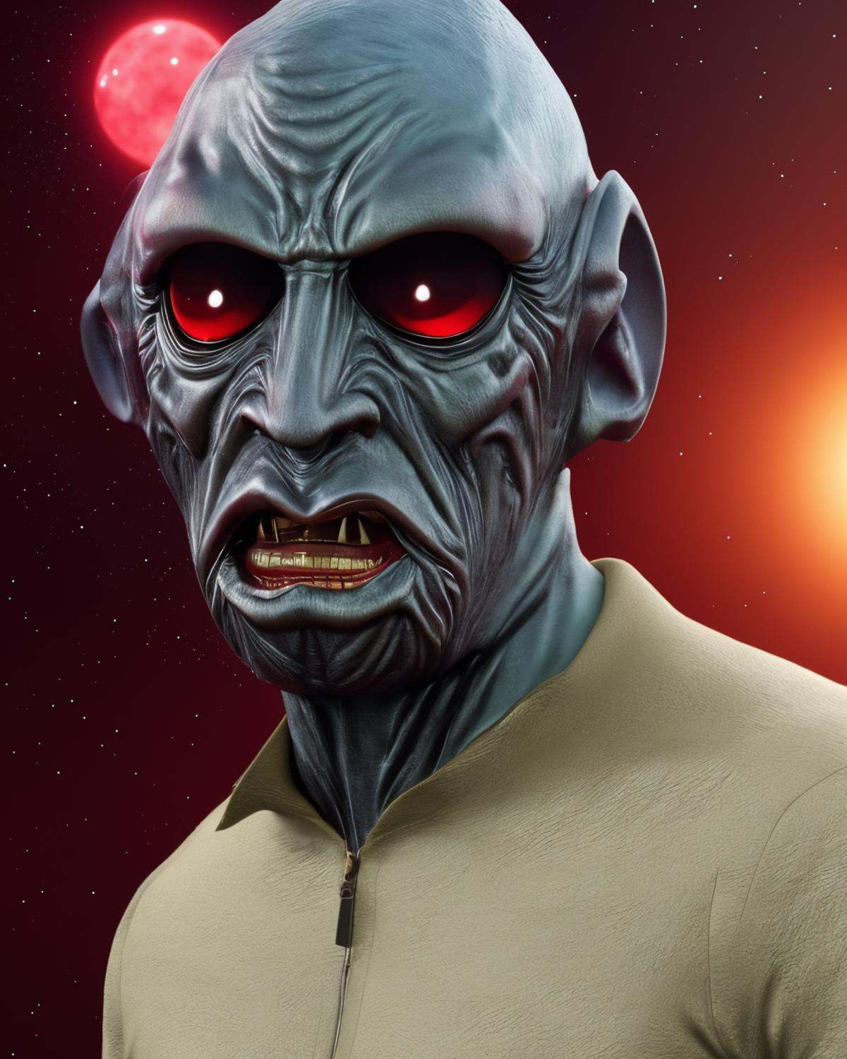 unique,  male extraterrestrial being,  friendly on Tensor.Art