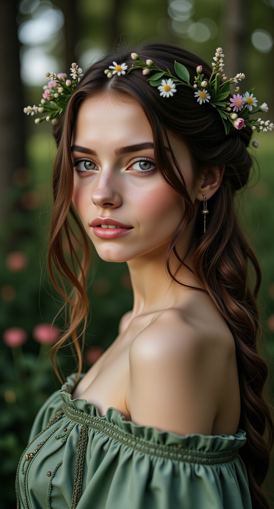 She is a gentle sidhe,  her skin glowing like the soft light of the Irish moon. Her eyes are like the sparkling waters of...