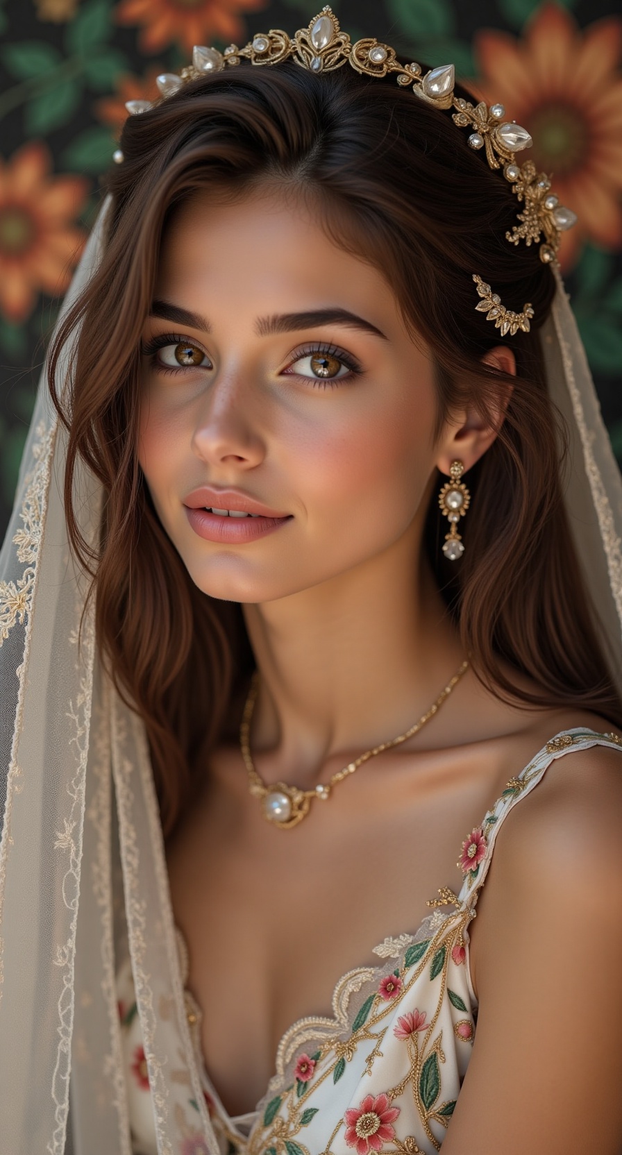 She is a delicate rose,  her skin glowing like the soft light of the Persian sun. Her eyes are like the sparkling waters o...