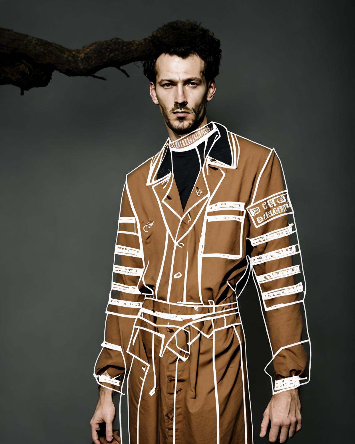 butcher,  ,  lines_clothes on Tensor.Art