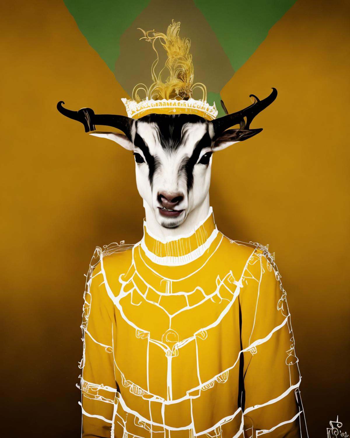 solo,  open_mouth,  yellow_eyes on Tensor.Art