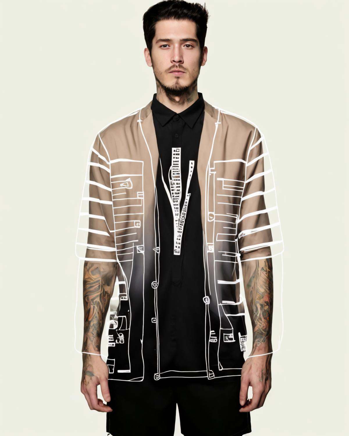Four Loko,  ,  lines_clothes on Tensor.Art