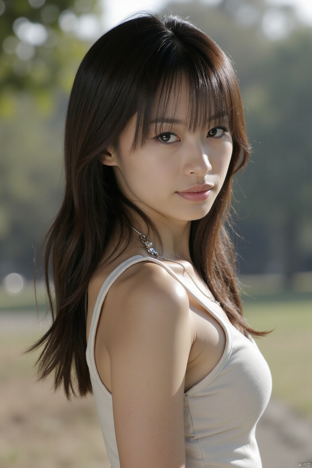 (1girl:1.3), (best quality, masterpiece, ultra high resolution),(photorealistic:1.3), (realistic:1.3), depth of field,(full body:1.4), (day:1.2), (cinematic lighting:1.2), kongjie