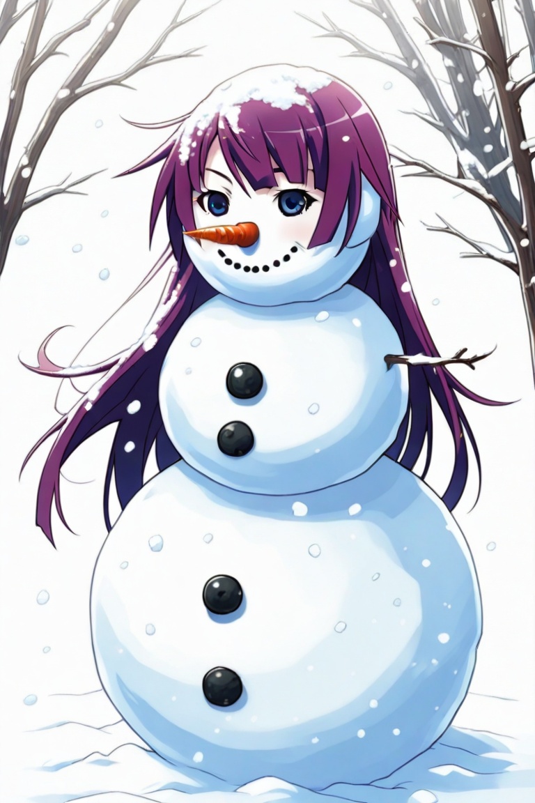 snowman_costume,  masterpiece,  best quality on Tensor.Art