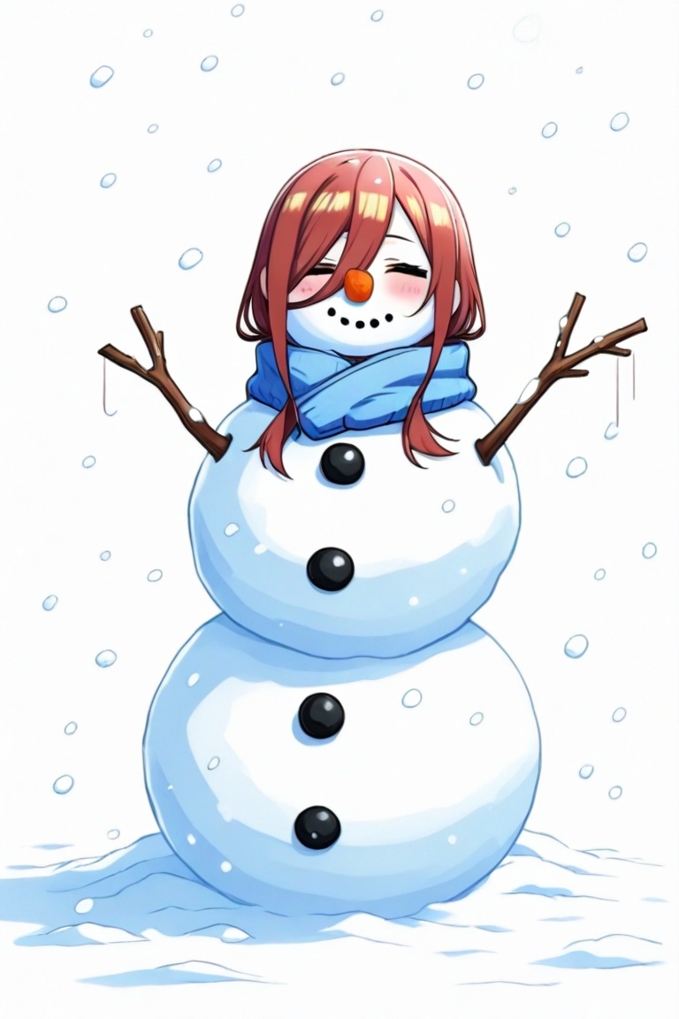snowman_costume,  masterpiece,  best quality on Tensor.Art