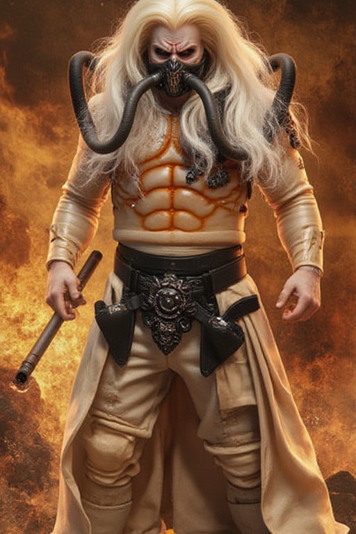 IMMORTAN JOE,  martial art suit,  akatsukiFYP on Tensor.Art