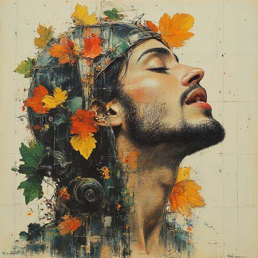 on back,  leaf,  teeth on Tensor.Art