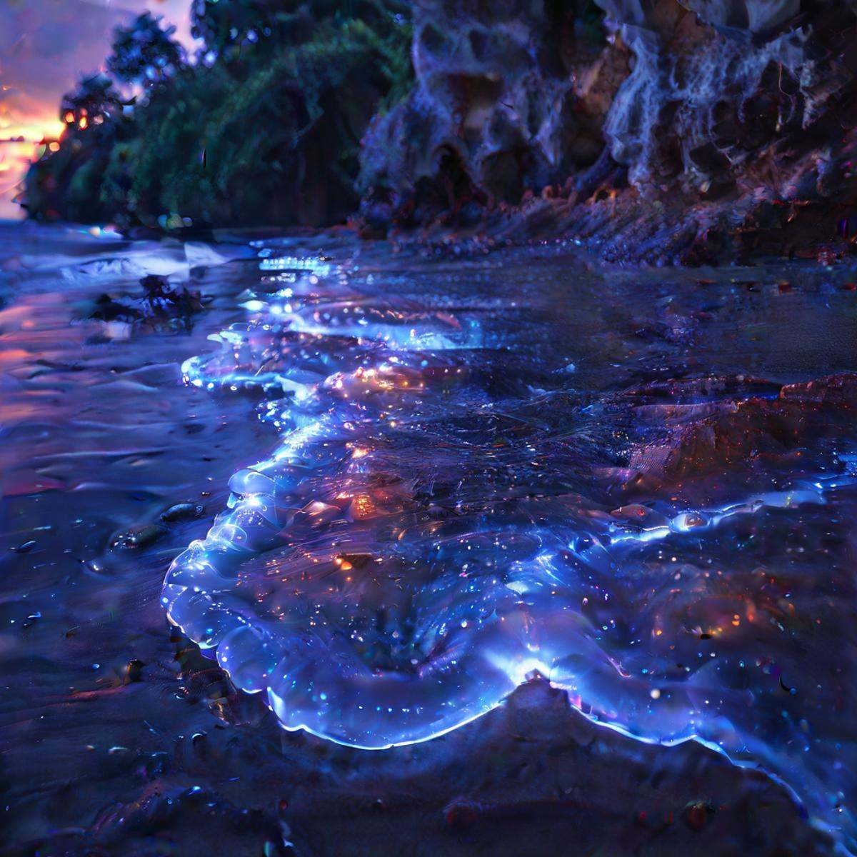 luminous,  bioluminescence,  glowing on Tensor.Art