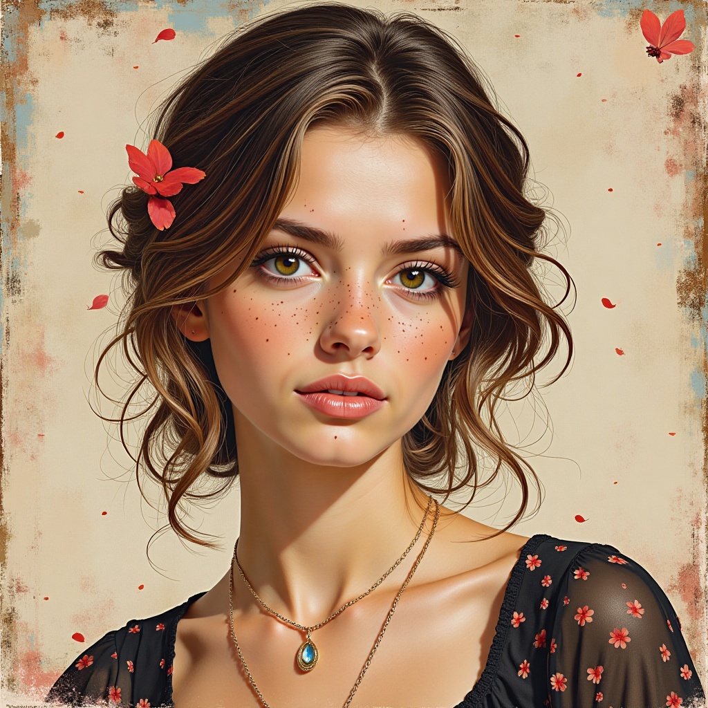 Write beautiful woman on Tensor.Art