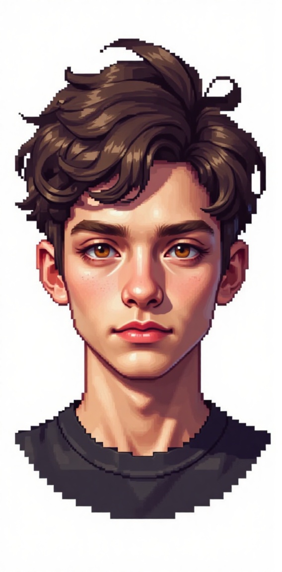 solo,  looking at viewer,  short hair on Tensor.Art