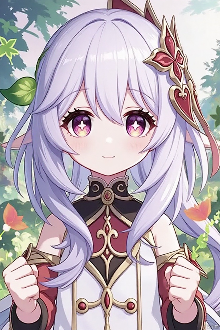 A girl, alone, white hair,nxd,
