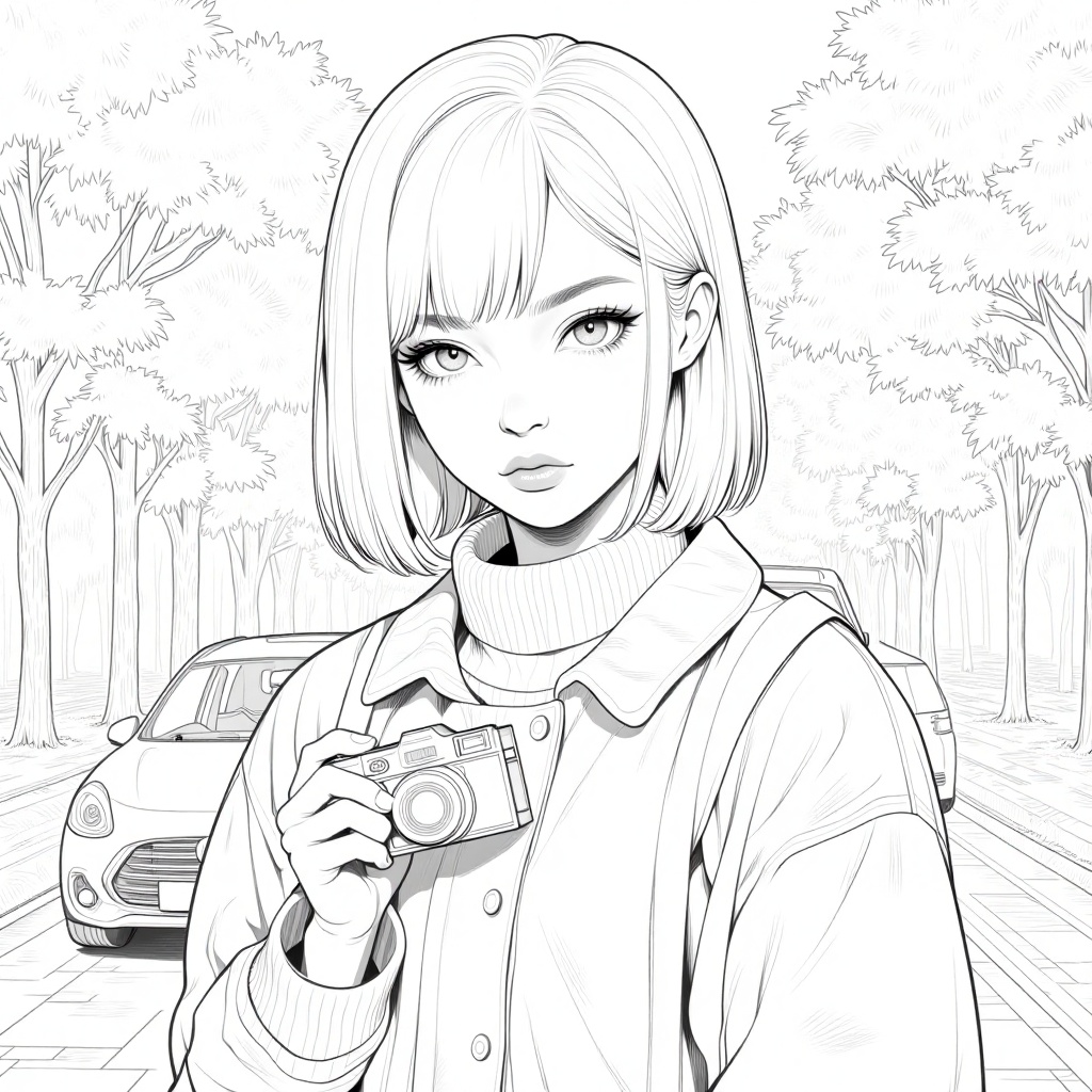 1girl,  solo,  looking at viewer on Tensor.Art