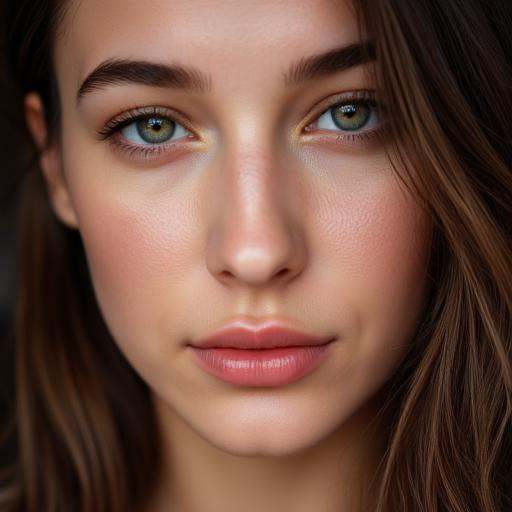 Closeup,  face,  beautiful woman on Tensor.Art