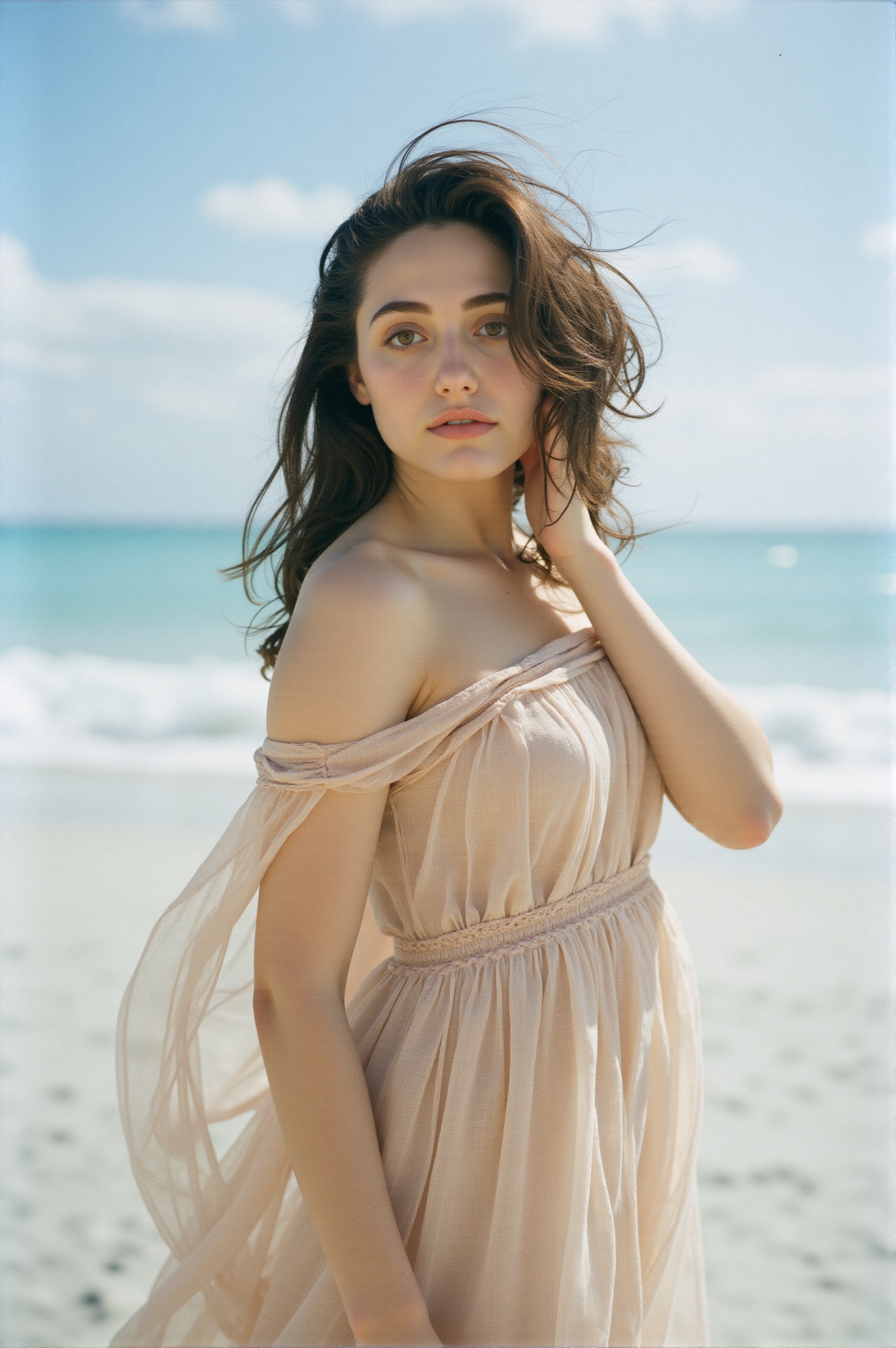 (photo of emmyrflx,  a pretty woman),  editorial photoshoot on Tensor.Art