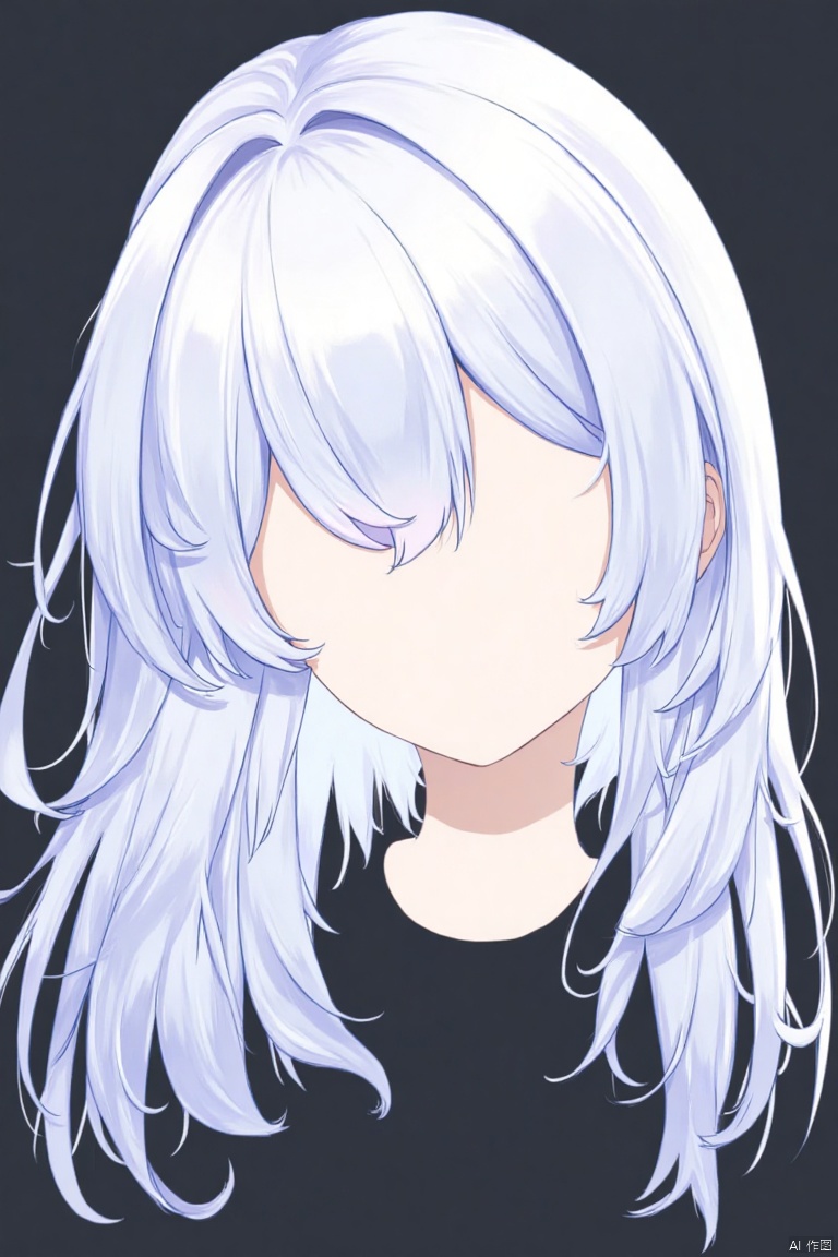 Head_animation style,1girl