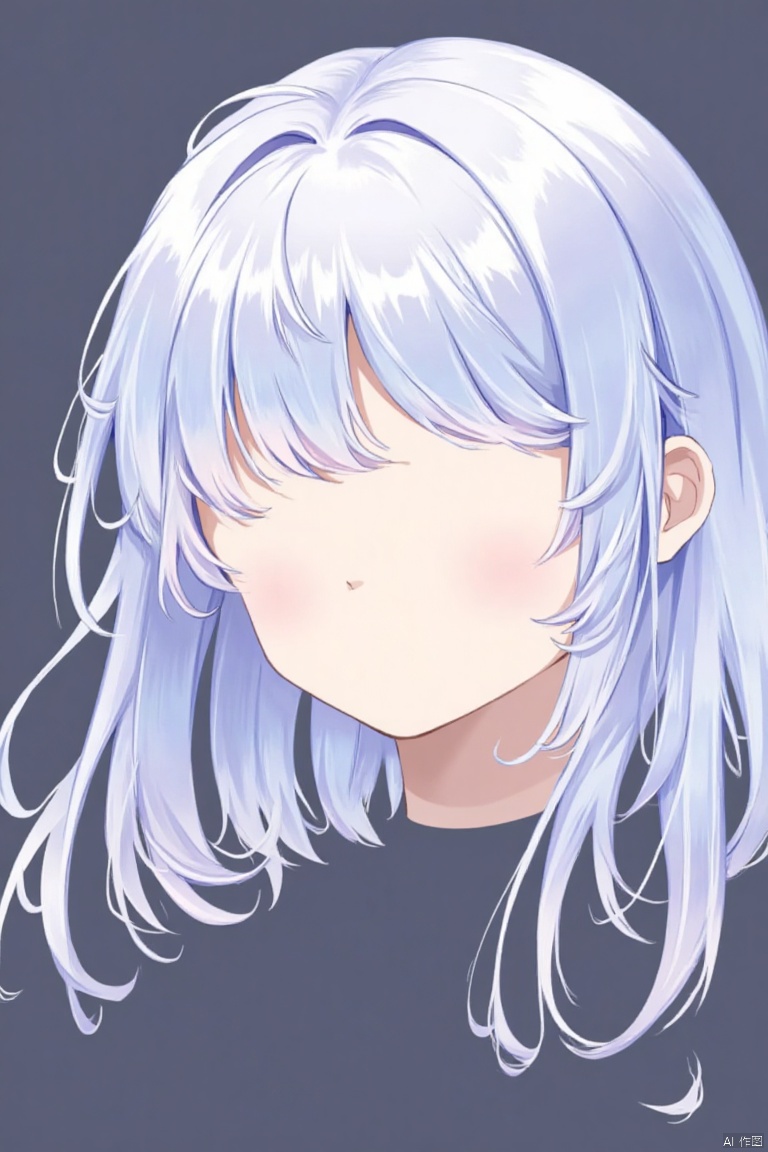 Head_animation style,1girl