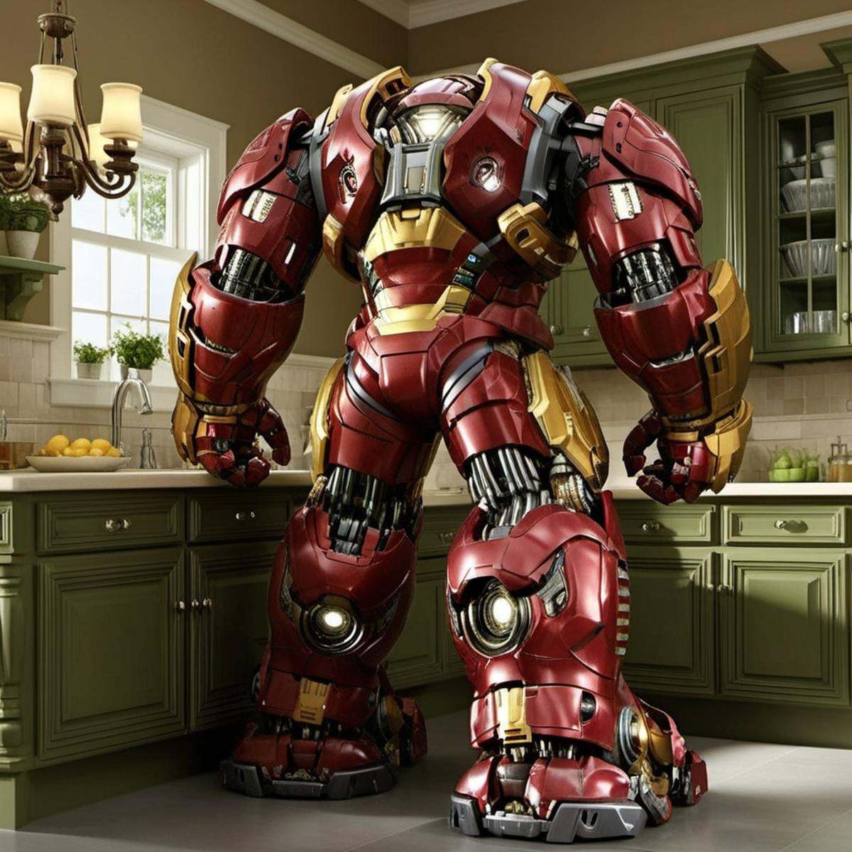 Hulkbuster1024,  a robot,  full body on Tensor.Art
