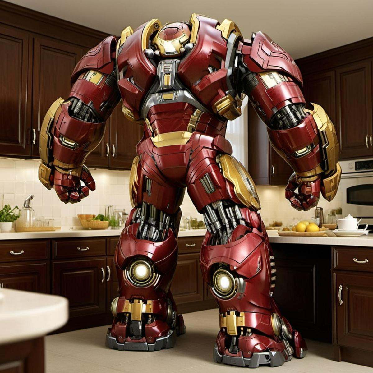 Hulkbuster1024,  a robot,  full body on Tensor.Art
