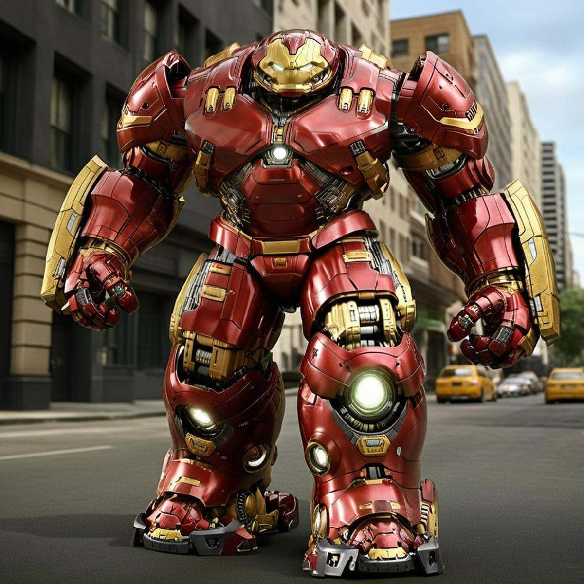 Hulkbuster1024,  a robot,  full body on Tensor.Art