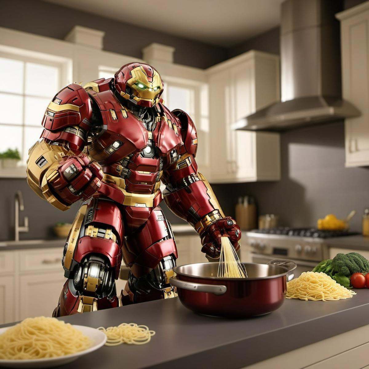 Hulkbuster1024,  a robot,  full body on Tensor.Art