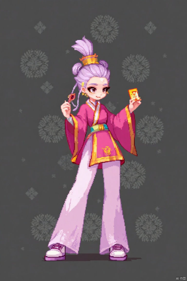 Pixel style,1girl,chinese clothes_7XZ