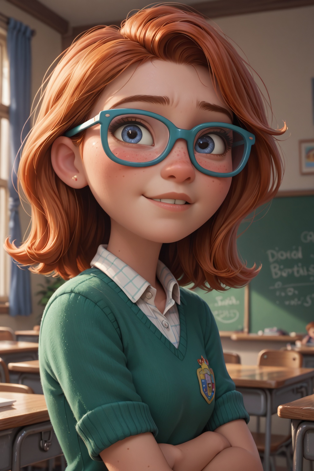 disney_pixar,  ginger,  female on Tensor.Art
