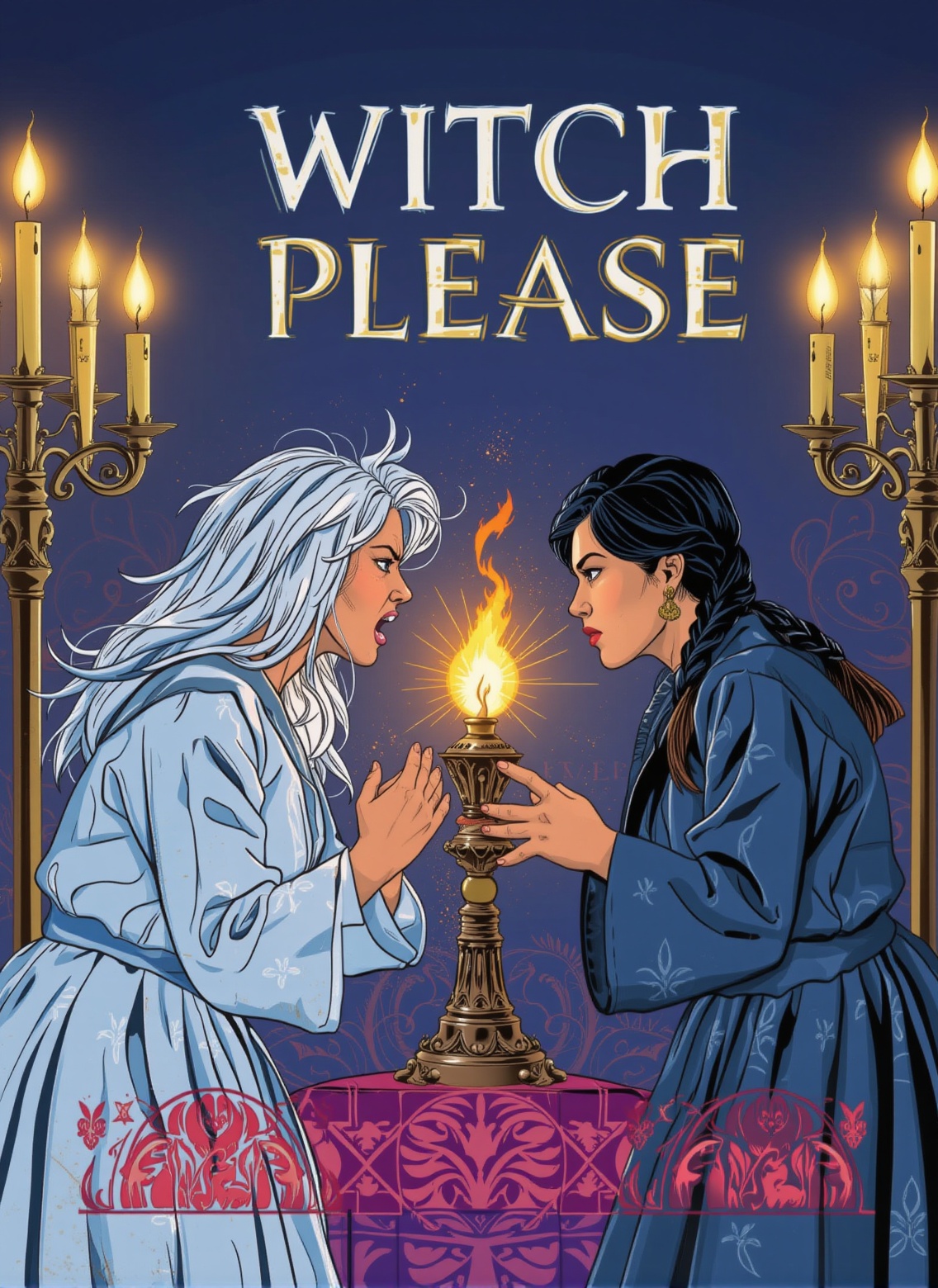 "Witch Please: Sassy Comebacks and Defensive Magic" A guide to verbally and magically shutting down anyone who crosses you...