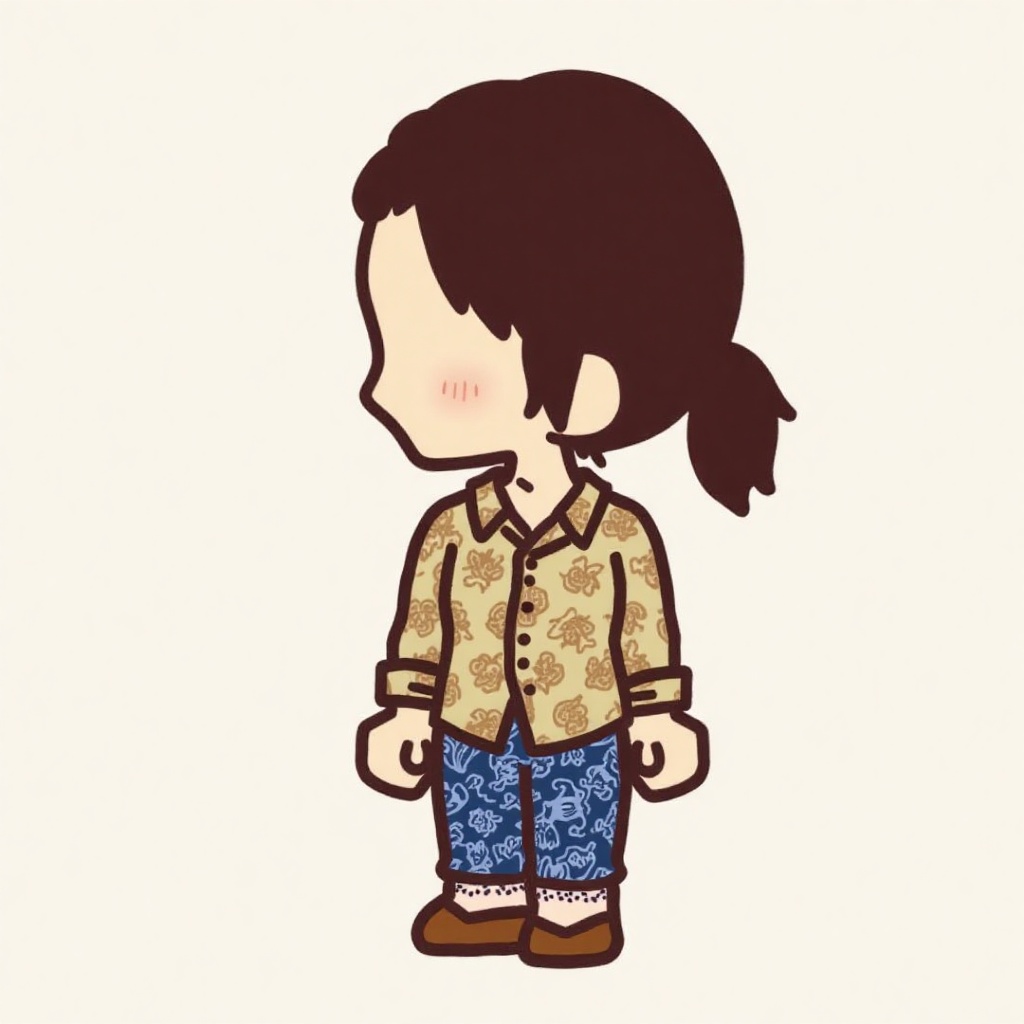 chibi_style,  cartoon drawing of the,  rumsyah on Tensor.Art