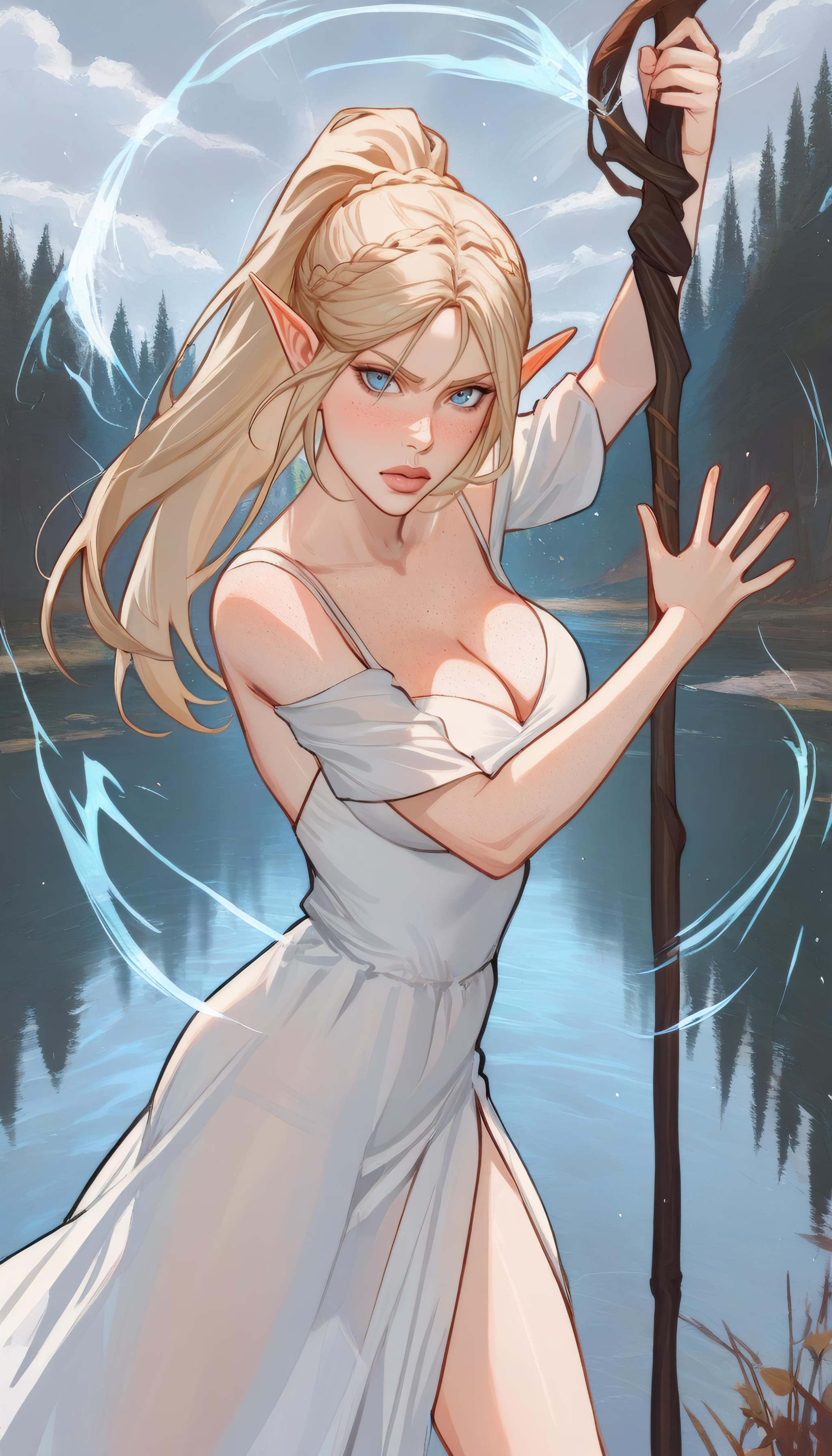 1 girl,  ,  frostbite on Tensor.Art