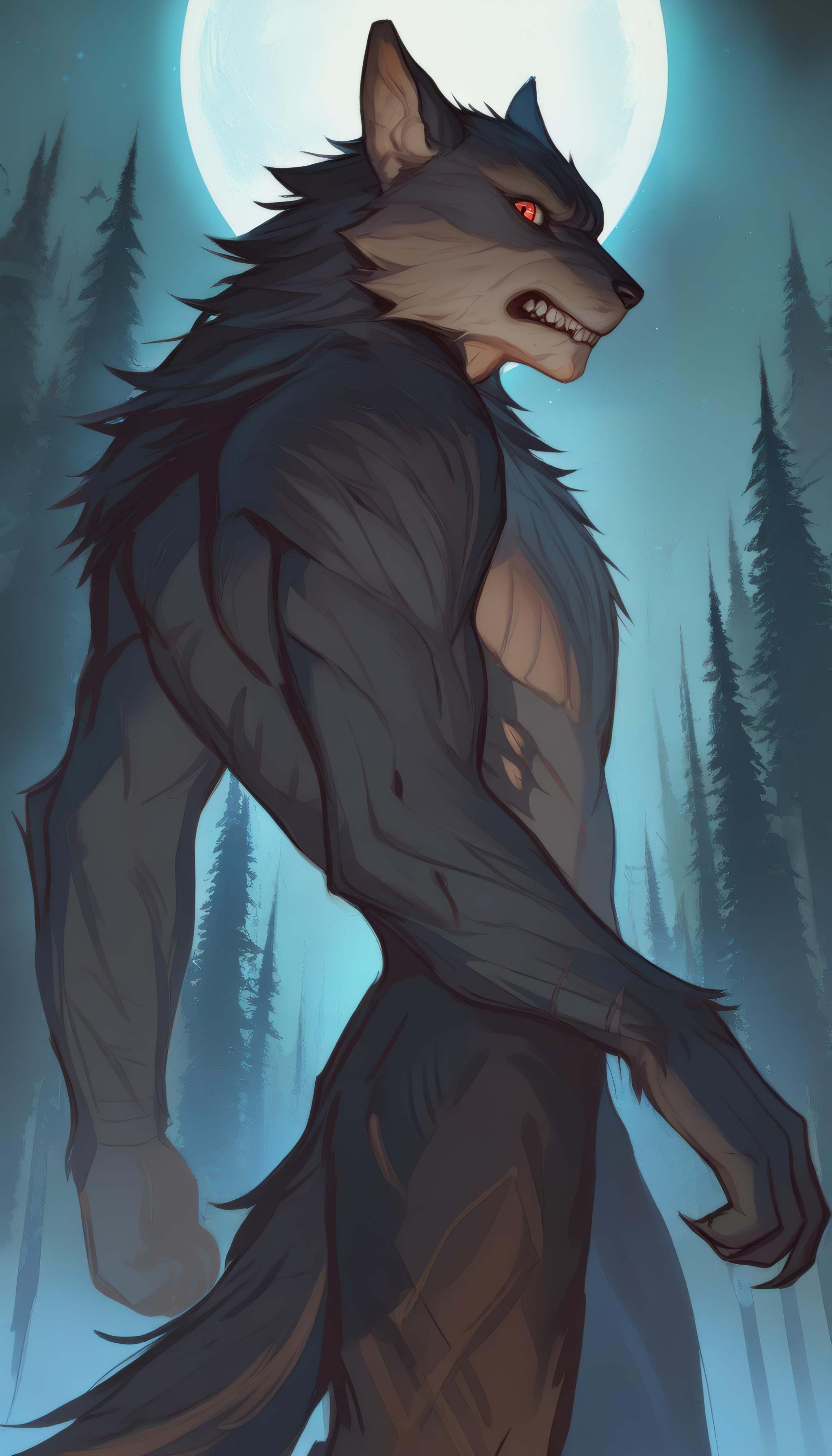 monster,  no humans, on Tensor.Art