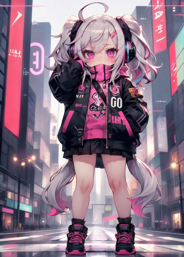 绪儿-Q版时装人物形象设计Xu Er -Q version of fashion character image design by B站绪儿已成精 on Tensor.Art