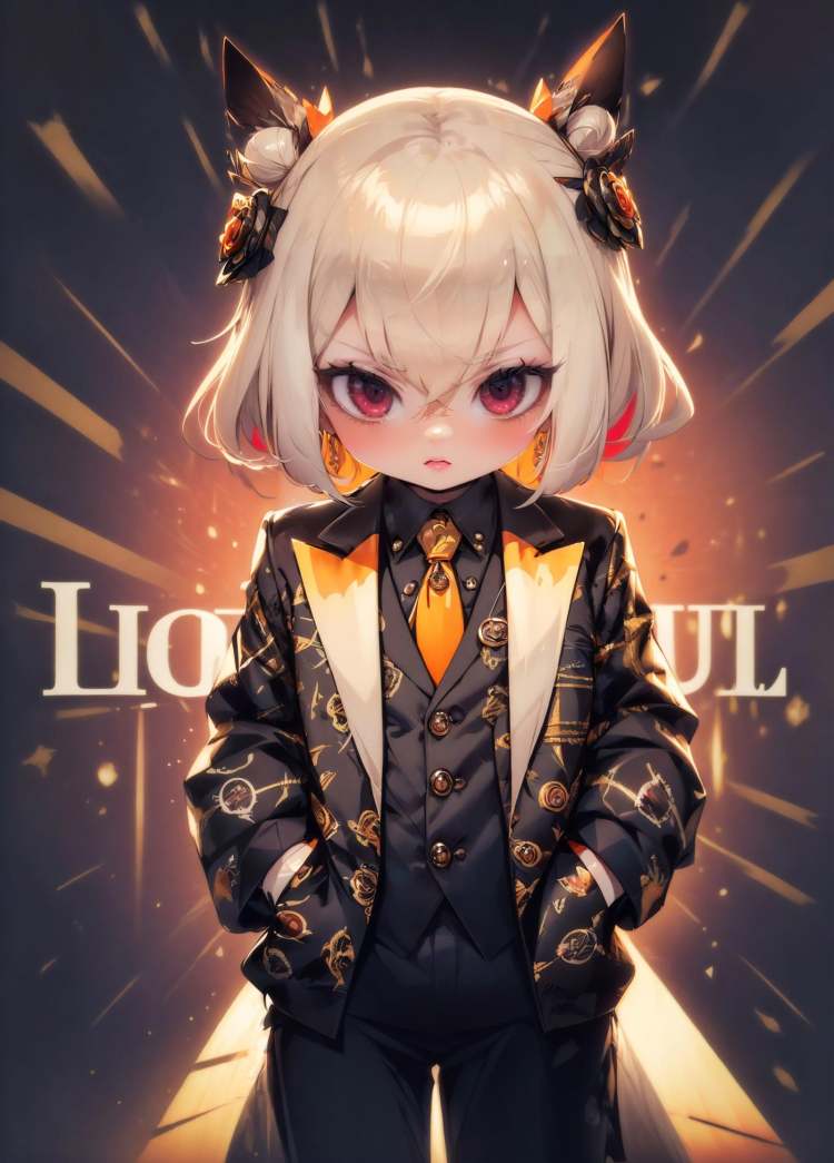 绪儿-Q版时装人物形象设计Xu Er -Q version of fashion character image design by B站绪儿已成精 on Tensor.Art