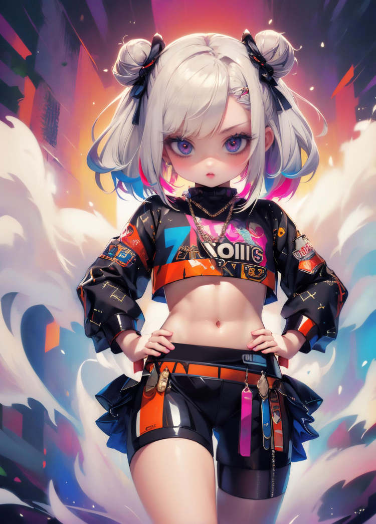 绪儿-Q版时装人物形象设计Xu Er -Q version of fashion character image design by B站绪儿已成精 on Tensor.Art