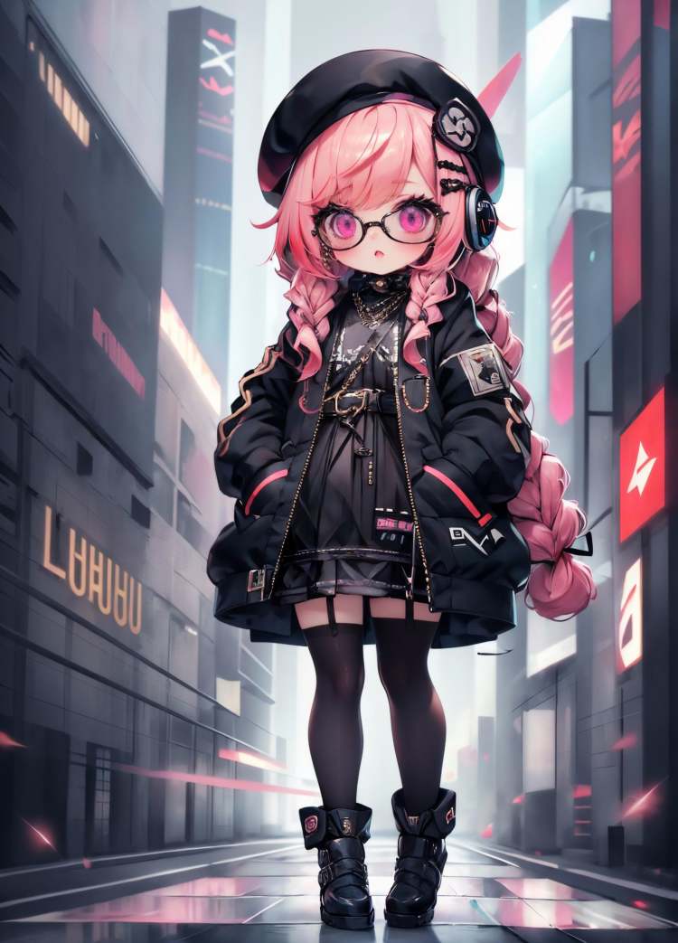 绪儿-Q版时装人物形象设计Xu Er -Q version of fashion character image design by B站绪儿已成精 on Tensor.Art