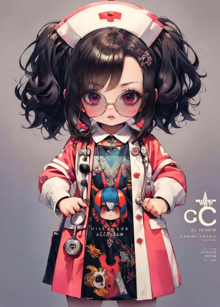 绪儿-Q版时装人物形象设计Xu Er -Q version of fashion character image design by B站绪儿已成精 on Tensor.Art