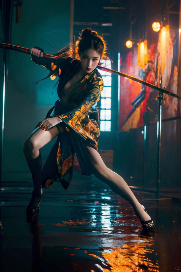 绪儿-武士少女V2 xuer ai yazawa style girl by B站绪儿已成精 on Tensor.Art