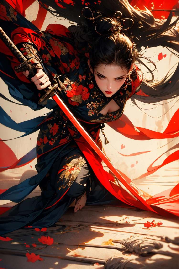 绪儿-武士少女V2 xuer ai yazawa style girl by B站绪儿已成精 on Tensor.Art