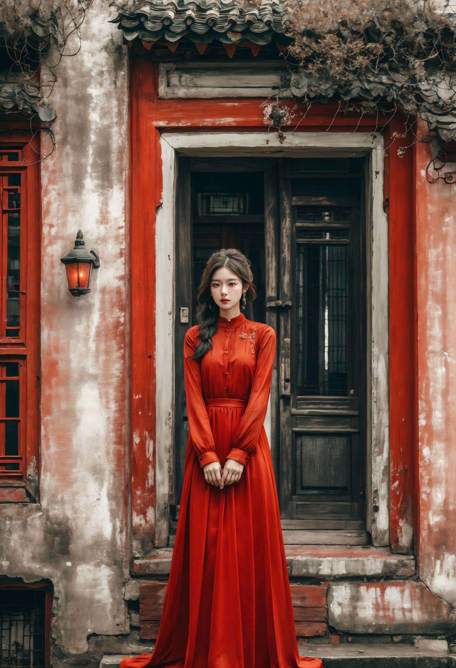 <lora:绪儿-宫xuer Palace gate:0.8>,