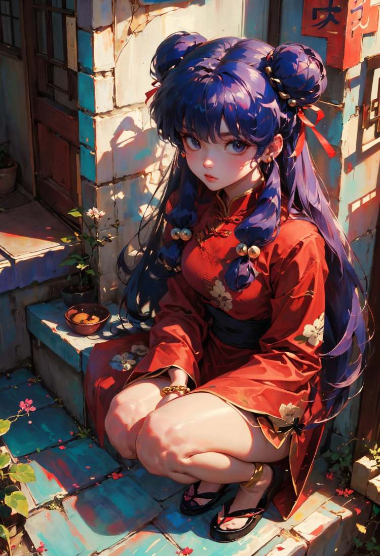 绪儿珊璞乱马1\ 2 shampoo \(ranma 1/2\) by B站绪儿已成精 on Tensor.Art