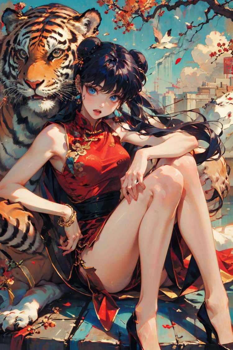 绪儿珊璞乱马1\ 2 shampoo \(ranma 1/2\) by B站绪儿已成精 on Tensor.Art