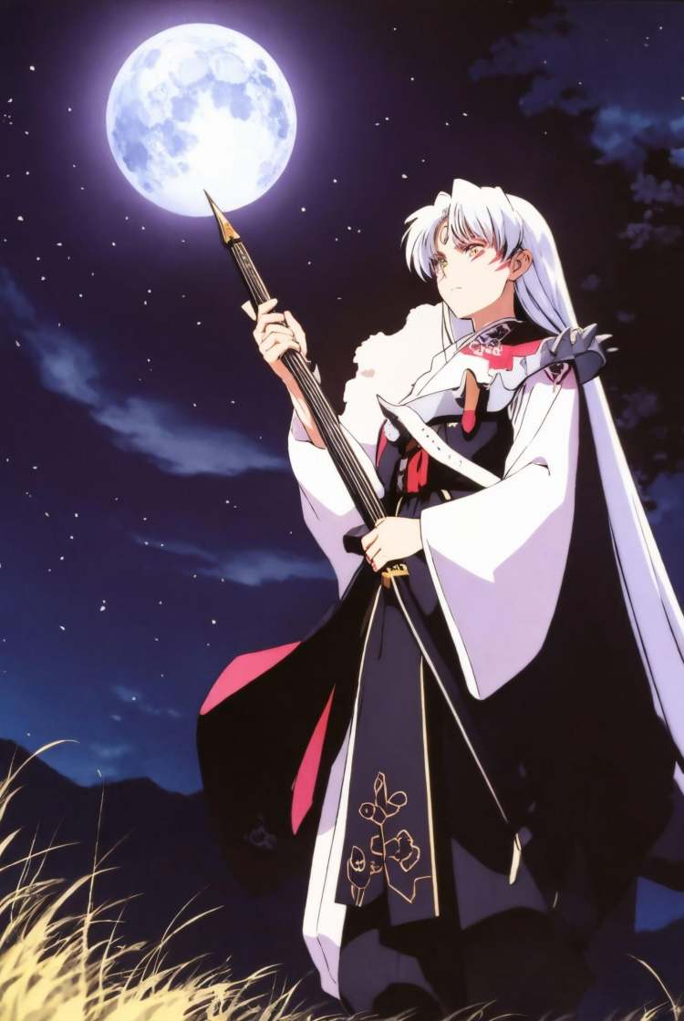 绪儿-杀生丸犬夜叉Inuyasha  Sesshōmaru by B站绪儿已成精 on Tensor.Art