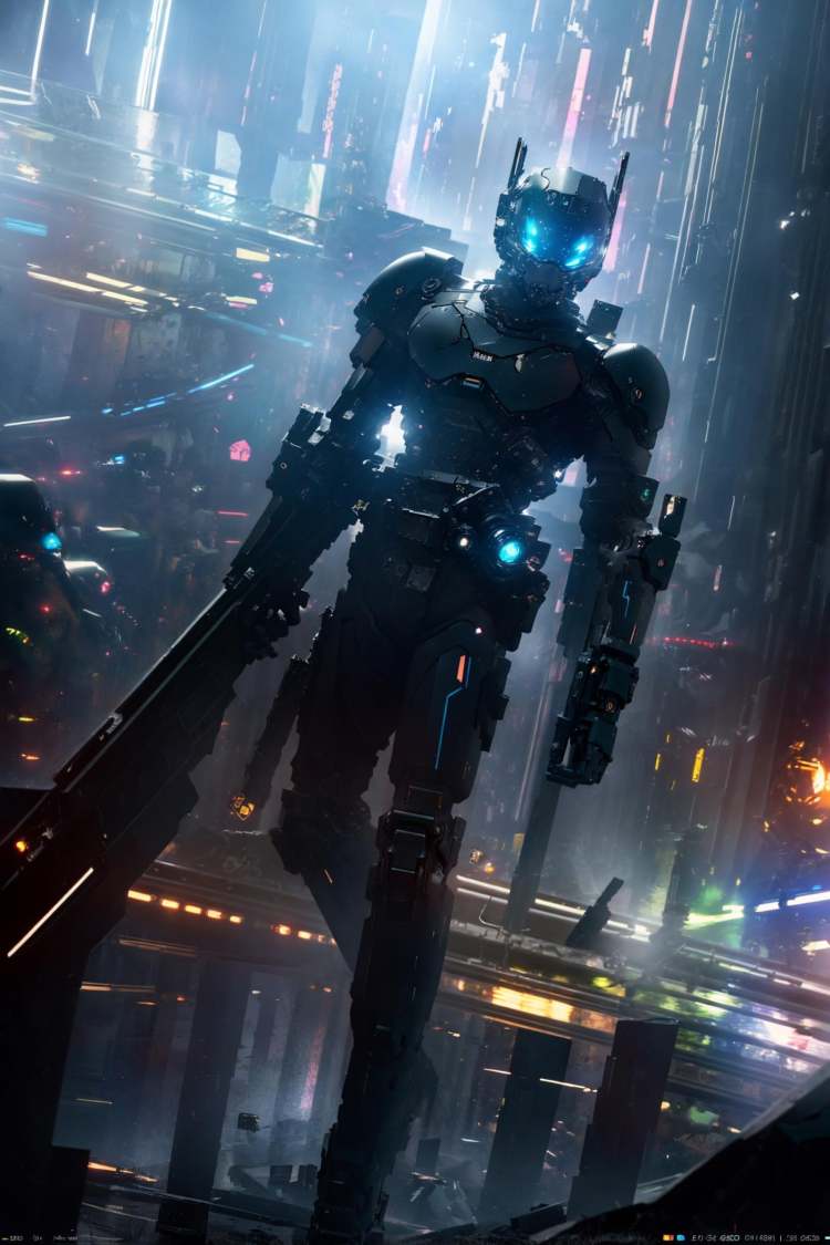 绪儿-赛博武士xuer cyberwarrior by B站绪儿已成精 on Tensor.Art