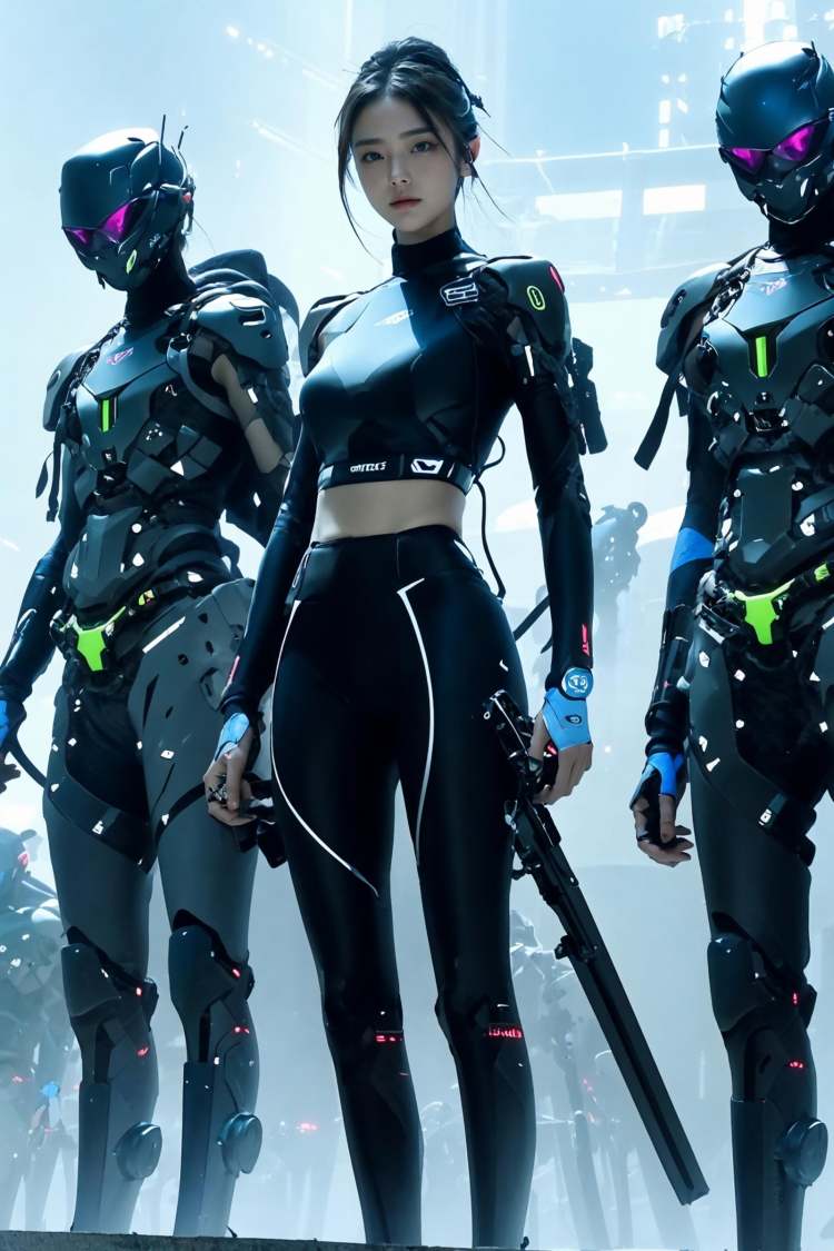 绪儿-赛博武士xuer cyberwarrior by B站绪儿已成精 on Tensor.Art