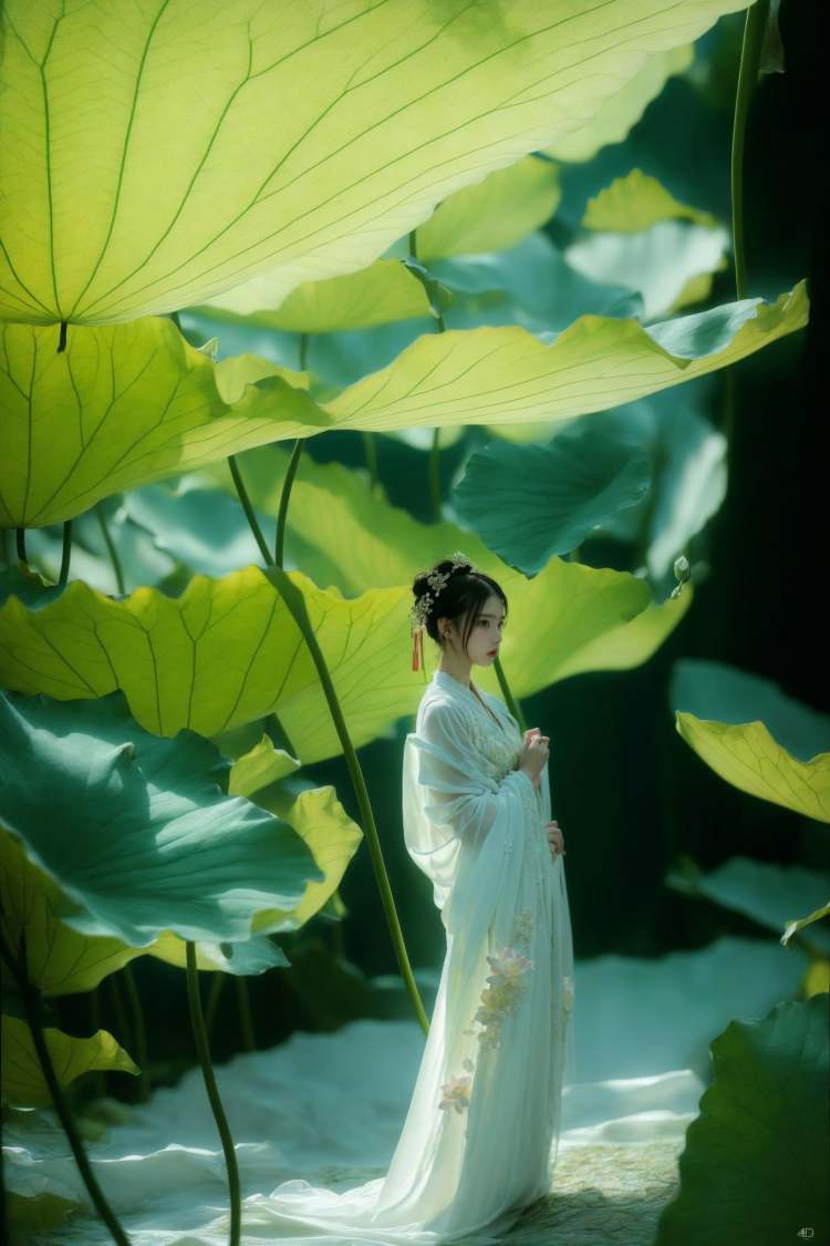 绪儿-荷叶xuer Lotus leaf by B站绪儿已成精 on Tensor.Art