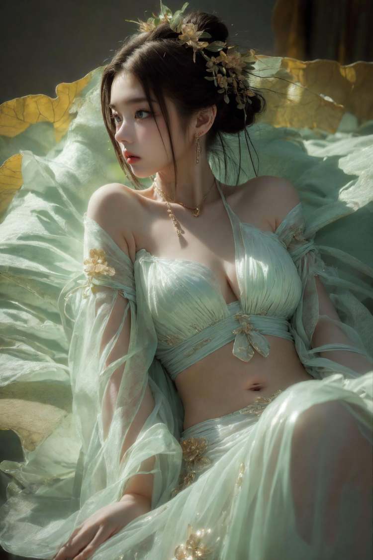 绪儿-荷叶xuer Lotus leaf by B站绪儿已成精 on Tensor.Art