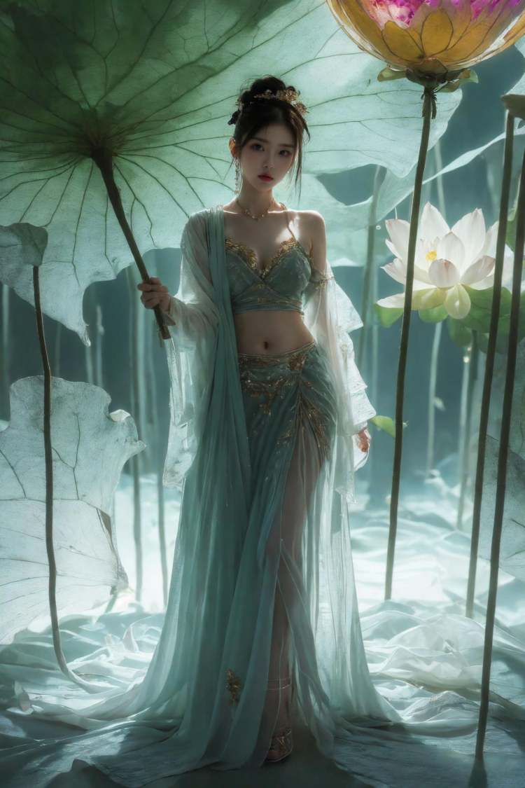 绪儿-荷叶xuer Lotus leaf by B站绪儿已成精 on Tensor.Art