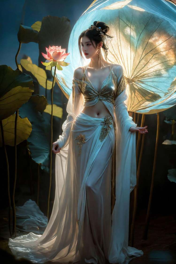 绪儿-荷叶xuer Lotus leaf by B站绪儿已成精 on Tensor.Art