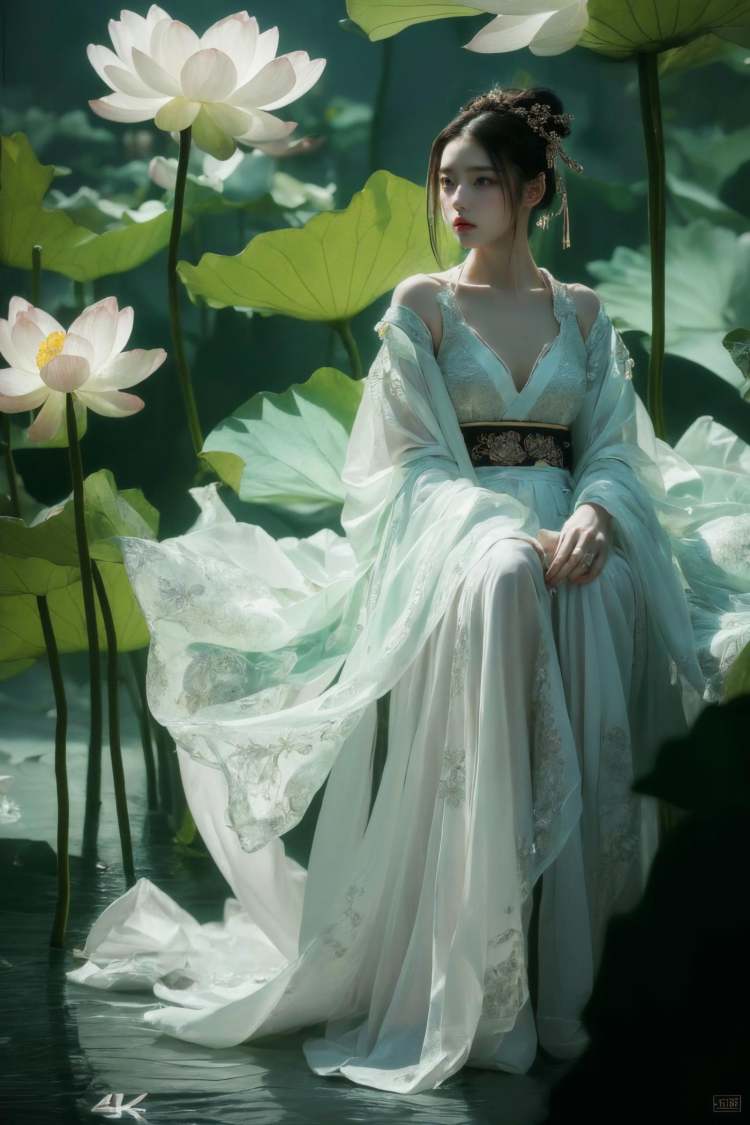 绪儿-荷叶xuer Lotus leaf by B站绪儿已成精 on Tensor.Art