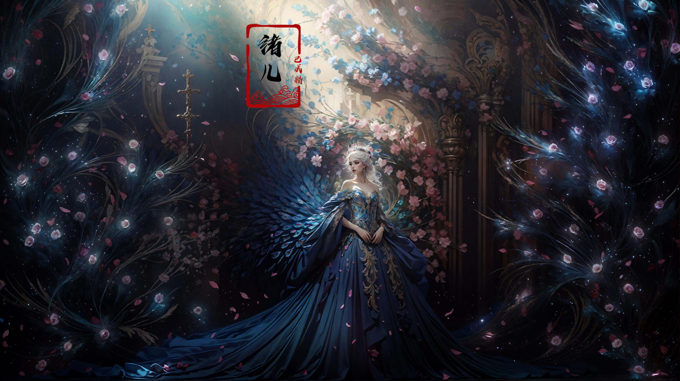 1girl,  solo,  jewelry by B站绪儿已成精 on Tensor.Art