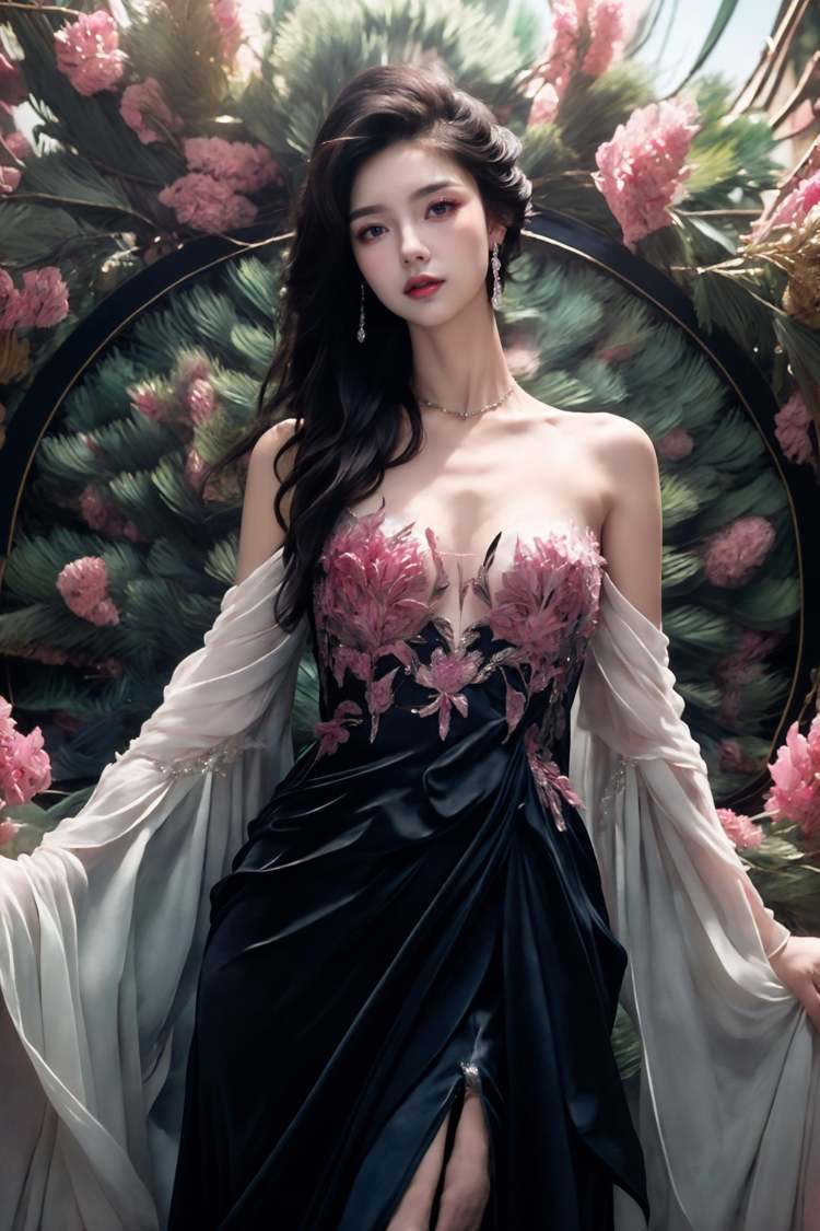 绪儿-孔雀公主xuer peacock feather by B站绪儿已成精 on Tensor.Art